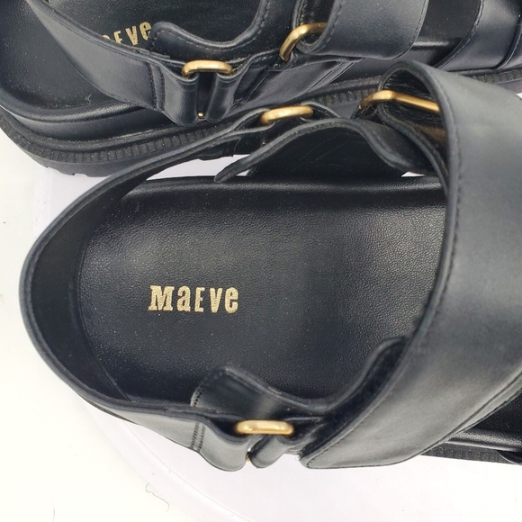 Maeve Shoe Women's 9M Slingback Double Sandals Anthropologie - Picture 4 of 8